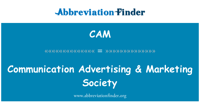 CAM: Komunikace inzerce & marketingové společnosti