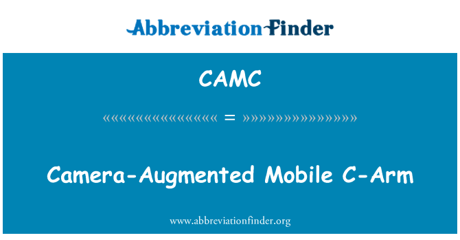 CAMC: בתוספת מצלמת הנייד C-זרוע