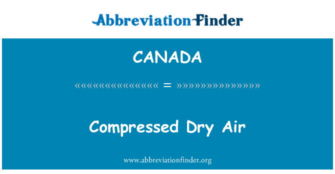 CANADA: Compressés chèch van