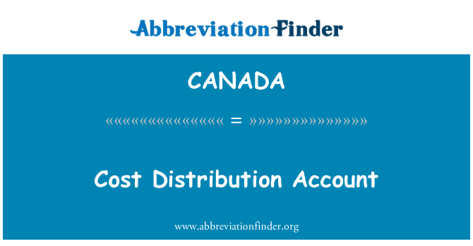 CANADA: Distribisyon konbinazon Compte