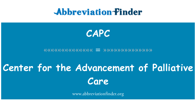 CAPC: Център за развитие на палиативните грижи