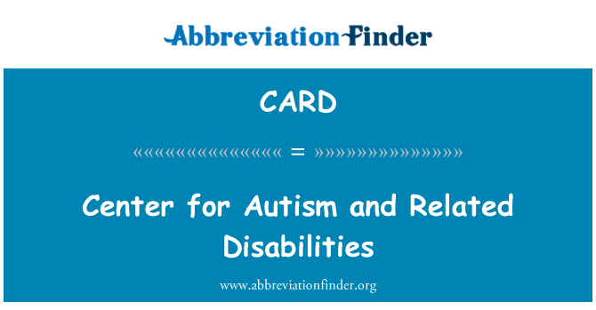 CARD: Centre d'autisme i discapacitats afins