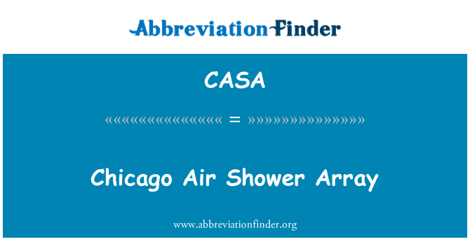 CASA: Chicago Air Shower Array