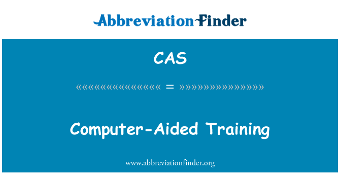 CAS: 電腦輔助培訓