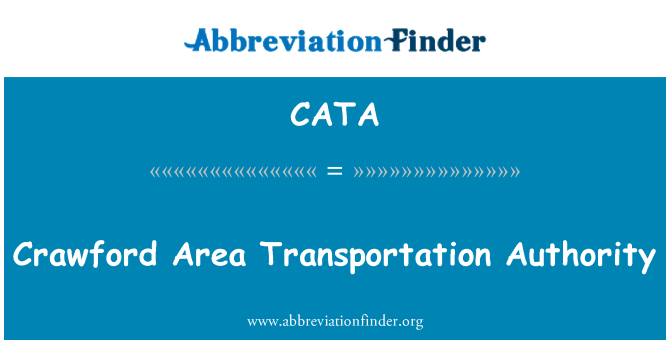 CATA: Crawford Area Transportation Authority