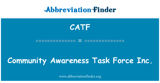 CATF: Wspólnoty wiedzy Task Force Inc.