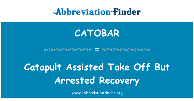 CATOBAR: หนังสติ๊กช่วยนำออก แต่จับกู้คืน