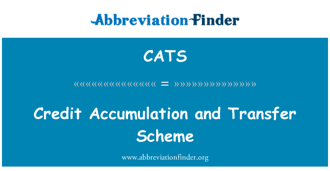 CATS: Кредит накопления и передачи схемы