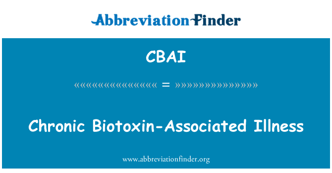 CBAI: Enfermedades crónicas asociadas de biotoxinas