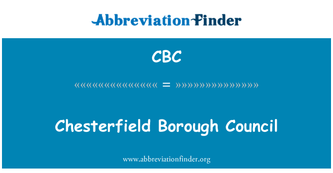 CBC: Rada miejska w Chesterfield
