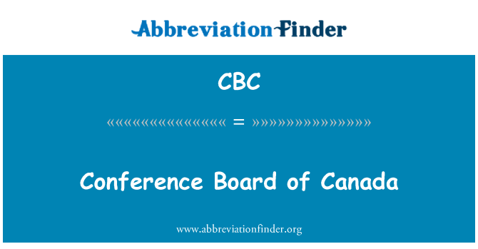 CBC: Bord tal-Konferenza tal-Kanada