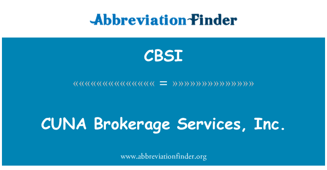 CBSI: کونا آڑھت کی خدمات, انکا.