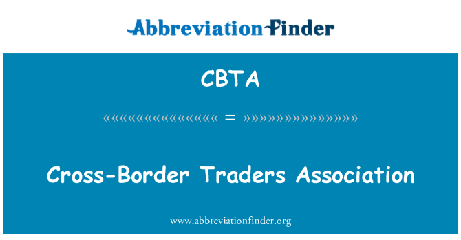 CBTA: Cross-Border εμπορικός Συλλόγος