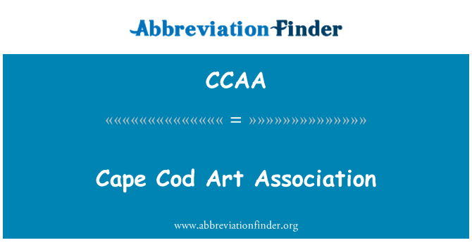 CCAA: Cape Cod Art Association