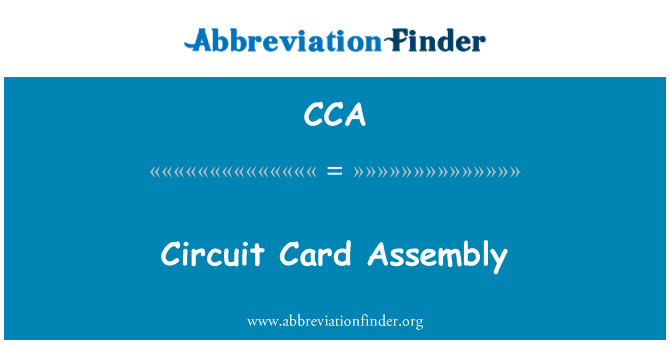 CCA: Circuit kaart vergadering