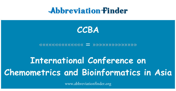 CCBA: Sharky ve Biyoinformatik Asya Konferansı