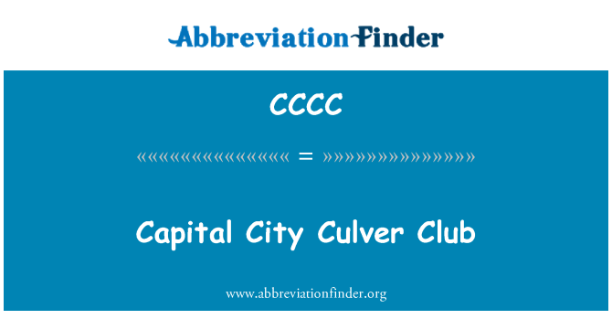 CCCC: Főváros Culver Club