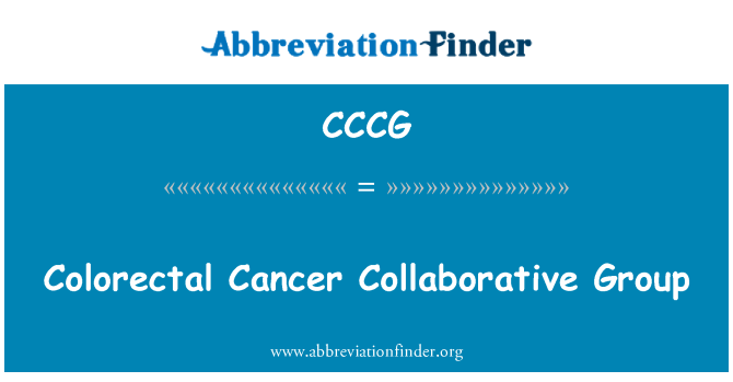 colorectal cancer abbreviation)