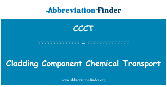 CCCT: Cladding komponen kimia transportasi