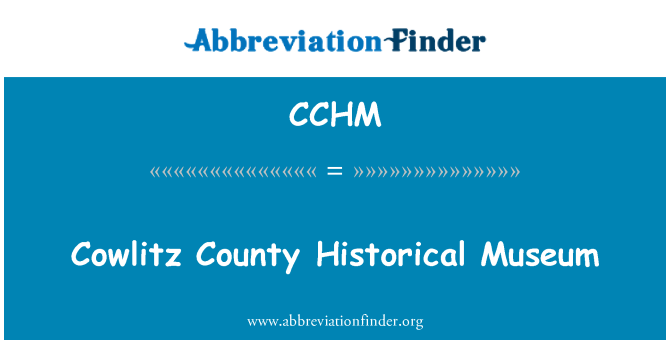 CCHM: Museo histórico Condado de Cowlitz
