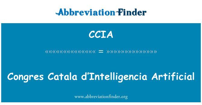 CCIA: 大辯論重新 d'Intelligencia 人工