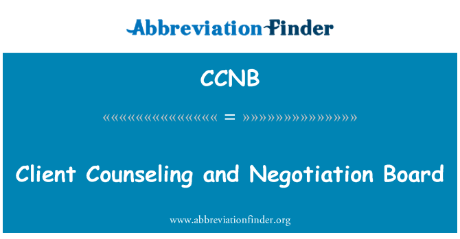 CCNB: Client assessorament i Consell de negociació