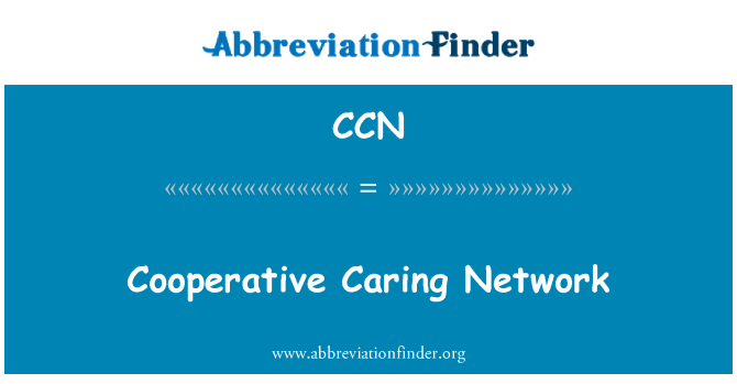 CCN: Cooperative Caring Network