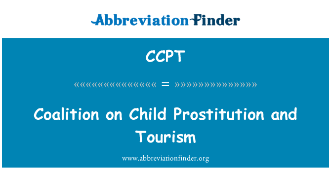 CCPT: Coalició sobre prostitució infantil i Turisme