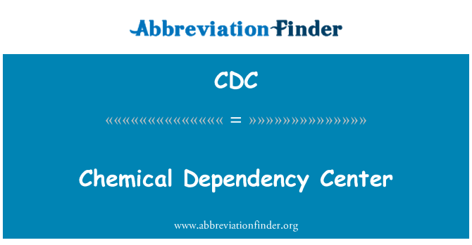 CDC: Iċ-ċentru ta ' dipendenza kimika