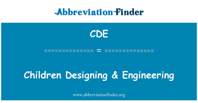 CDE: Lasten suunnitteluun & Engineering