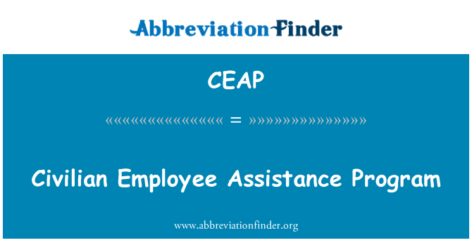 CEAP: Πρόγραμμα βοήθειας πολιτικού υπαλλήλου