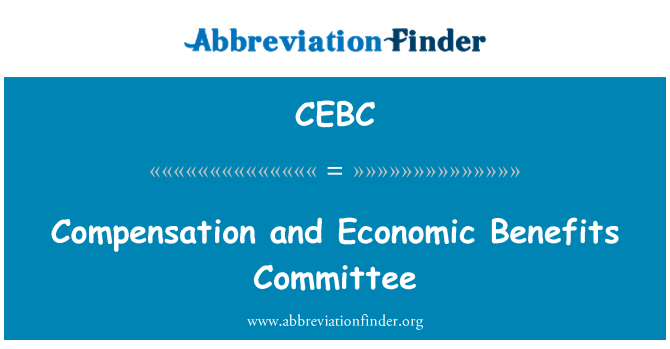CEBC: Ersättning och ekonomiska fördelar kommittén