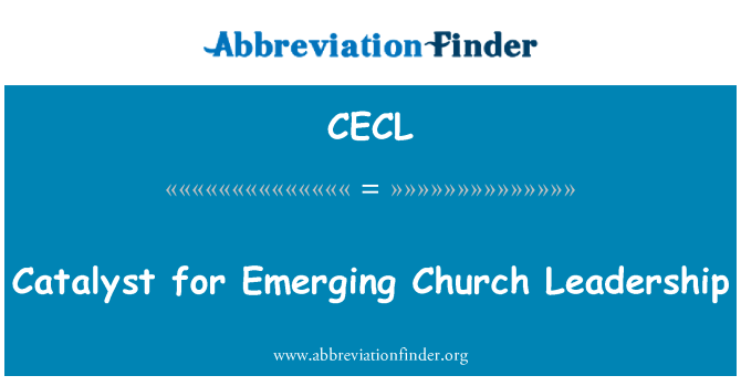 CECL: Katalysator for nye kirke lederskab
