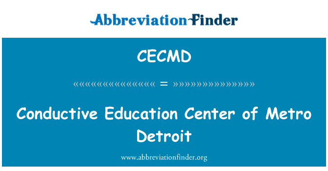 CECMD: Przewodzące edukacji centrum Metro Detroit