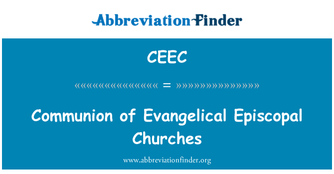 CEEC: Evanjelist Episcopal kilise cemaat