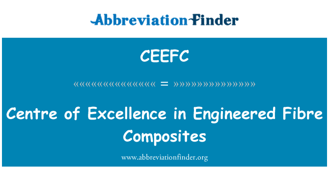 CEEFC: Centre d'excel·lència en compòsits de fibra modificats