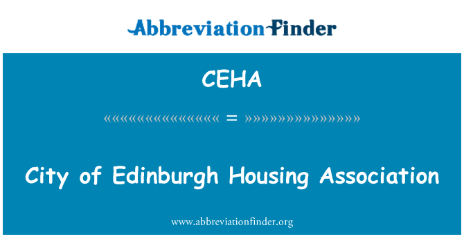 CEHA: Hiệp hội nhà ở thành phố Edinburgh