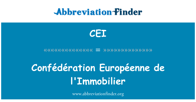 CEI: Confédération Européenne de Atchaka