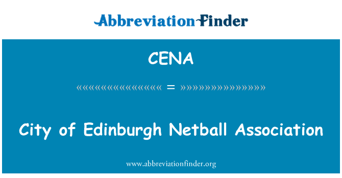 CENA: Cidade de Edimburgo Netball Association