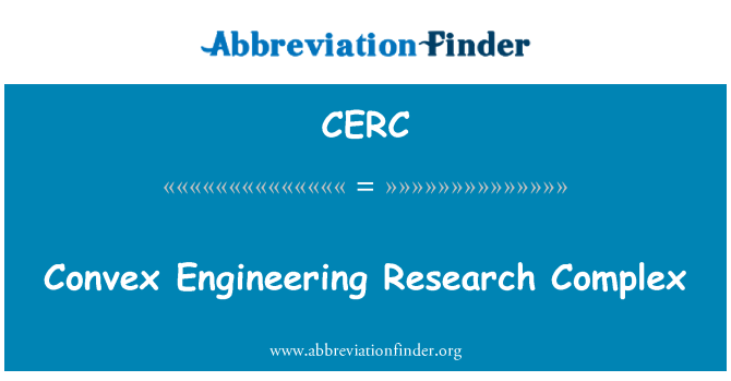 CERC: Onvèks