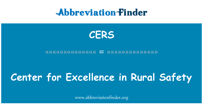 CERS: Centro de excelencia en seguridad Rural