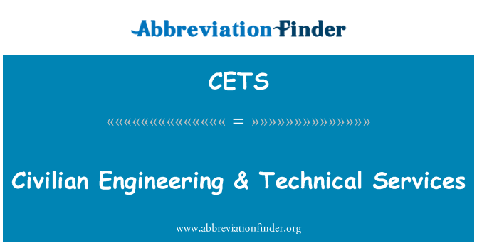 CETS: הנדסה אזרחית & שירותים טכניים