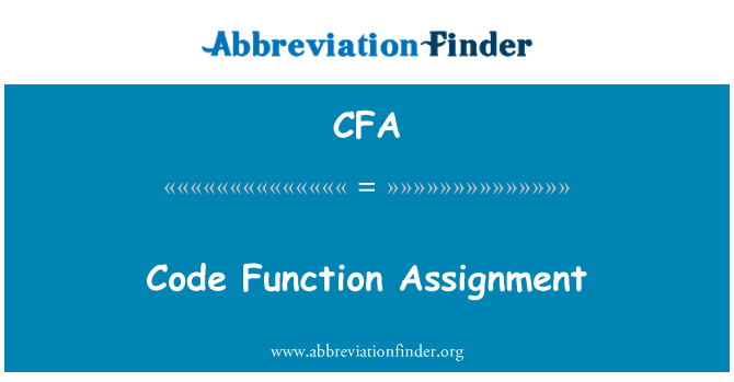Assigned function