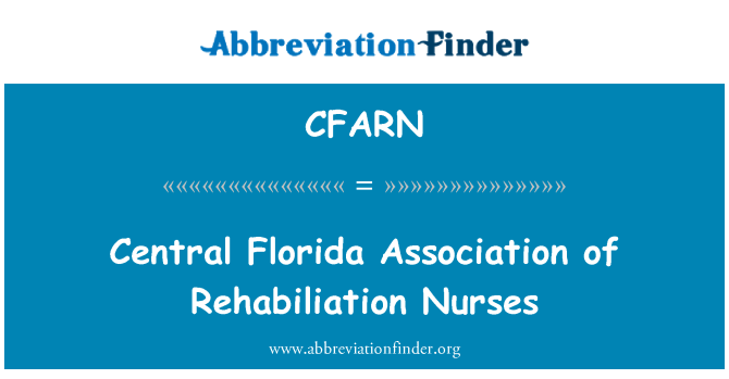 CFARN: Asosyasyon Florid santral la Rehabiliation enfimyè