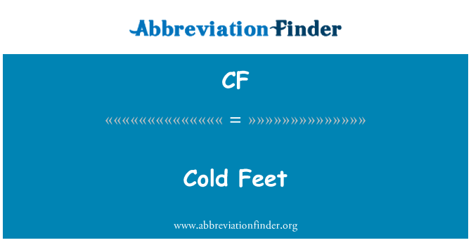 CF: Pieds froids