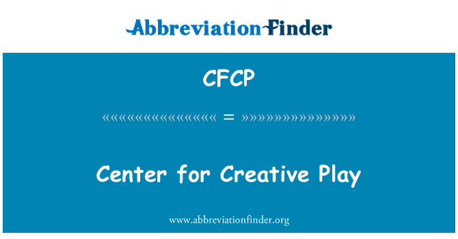 CFCP: Iċ-Ċentru għall-logħob kreattiv
