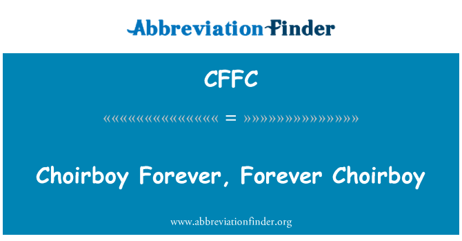 CFFC: Φαντάζει για πάντα, για πάντα φαντάζει