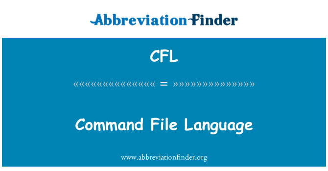 CFL: Ukaz datoteke jezik