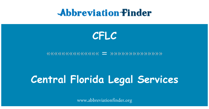 CFLC: Gwasanaethau cyfreithiol Fflur canolog