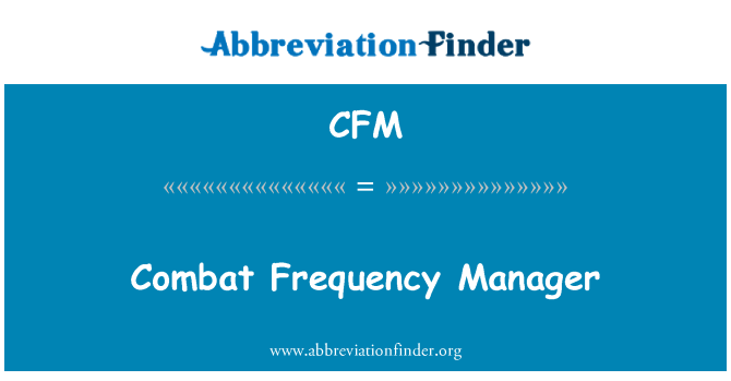 CFM: Borbu protiv frekvencija Manager